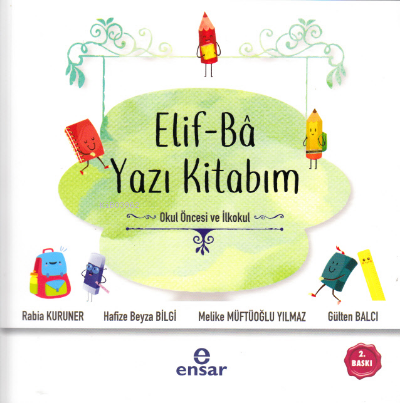 Elif-Ba Yazı Kitabım-Okul Öncesi ve İlkokul