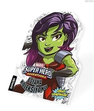 Gamora - Marvel Süper Kahramanlar Boyama Koleksiyonu