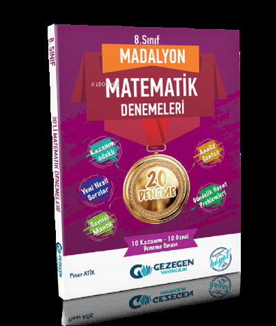 Gezegen - 8. Sınıf Matematik Madalyon Demeleri 20 Deneme