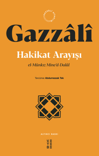 Hakikat Arayışı;El-münkız Mine'd-dalal