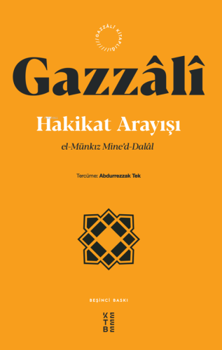 Hakikat Arayışı;El-münkız Mine'd-dalal