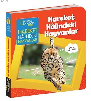 Hareket Halindeki Hayvanlar - İlk Kitaplarım Serisi Ciltli