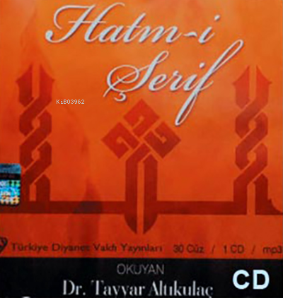 Hatmi Şerif Mp3 Cd