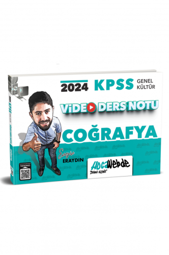 HocaWebde Yayınları KPSS GK Coğrafya Video Ders Notu 2024