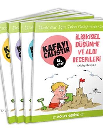 Kafayı Çalıştır Seti (4 Kitap); Zekâ Geliştirme Seti, Kolay Seviye, 5 