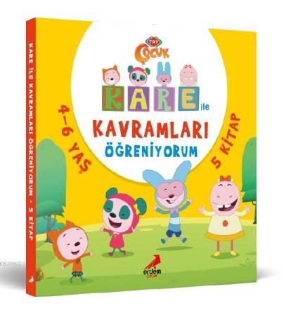 Kare ile Kavramları Öğreniyorum (5 kitap)