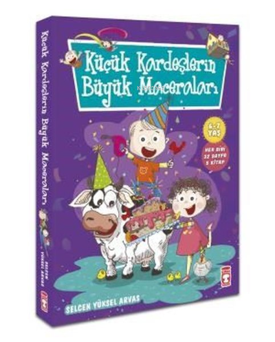 Küçük Kardeşlerin Büyük Maceraları Seti - 5 Kitap Takım