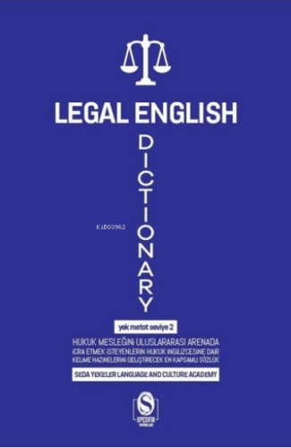 Legal English Dictionary;Yek Metot Seviye 2