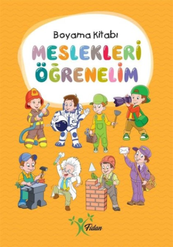 Meslekleri Öğrenelim Boyama Kitabı