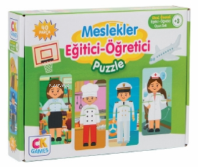 Meslekleri Öğreniyorum Okul Öncesi Oyun Seti +3 Yaş;Eğitici Öğretici 4