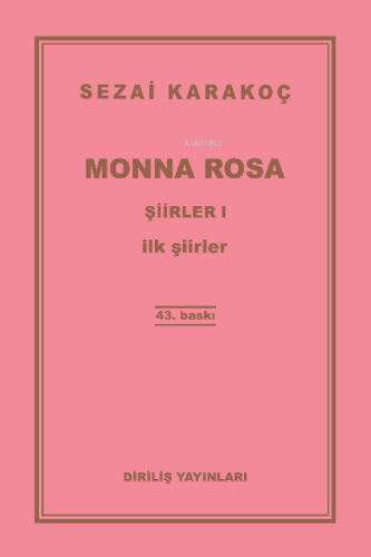 Monna Rosa Şiirler - I