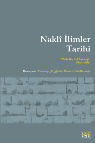 Naklî İlimler Tarihi