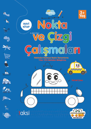 Nokta ve Çizgi Çalışmaları Mavi Kitap