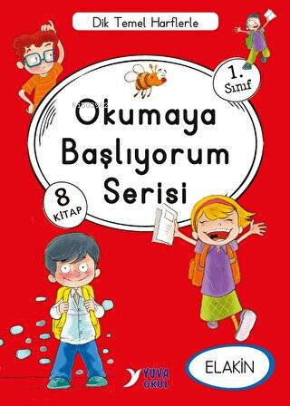 Okumaya Başlıyorum - Elakin ( 8 Kitap Set )