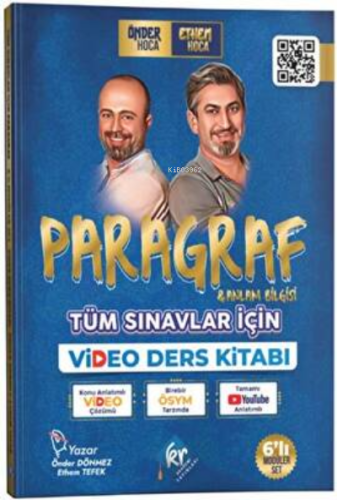 Önder Hoca & Ethem Hoca Tüm Sınavlar Için Paragraf ve Anlam Bilgisi Vi