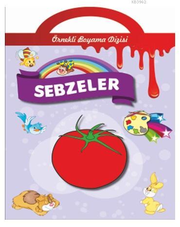 Örnekli Boyama - Sebzeler