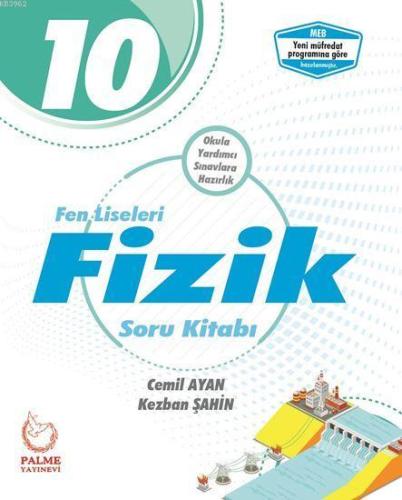 Palme Yayınları 10. Sınıf Fen Liseleri Fizik Soru Kitabı Palme