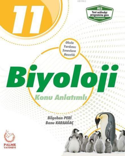 Palme Yayınları 11. Sınıf Biyoloji Konu Anlatımlı Palme