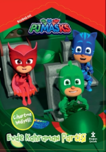 Pjmasks Boyama Evi Evde Kahraman Partisi