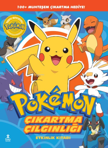 Pokémon - Pikachu Çıkartma Çılgınlığı Etkinlik Kitabı