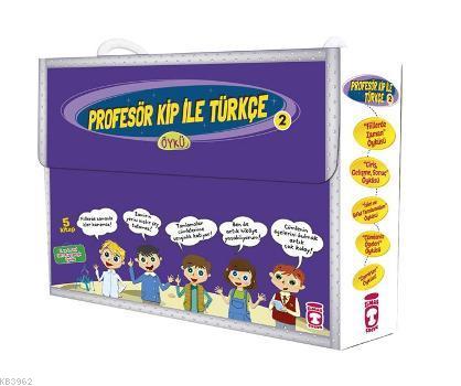 Profesör Kip ile Türkçe 2 Set (5 Kitap); +9 Yaş