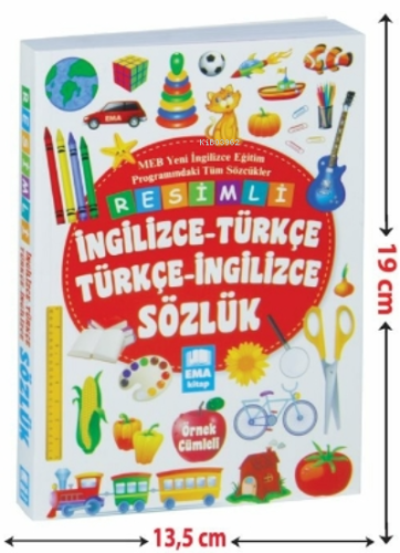 Renkli Resimli İngilizce Türkçe Sözlük;MEB Yeni İngilizce Eğitim Progr