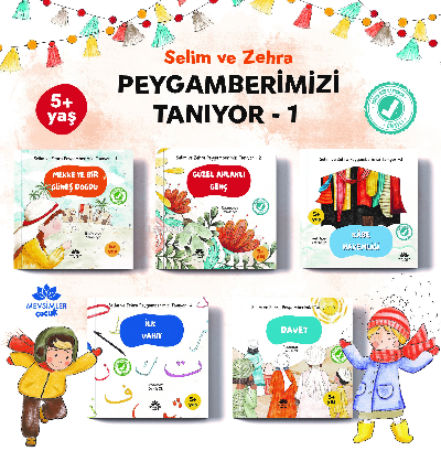 Selim Ve Zehra Peygamberimizi Tanıyor (10 Kitap)