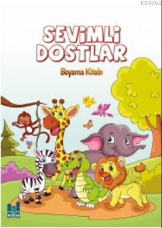 Sevimli Dostlar Boyama Kitabı