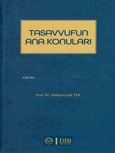 Tasavvufun Ana Konuları