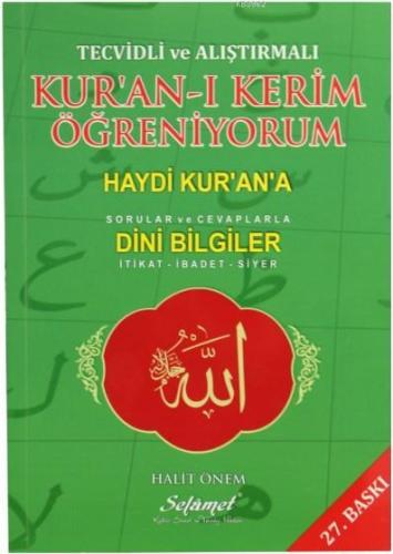 Tecvidli ve Alıştırmalı Kur'an-ı Kerim Öğreniyorum; Haydi Kur'an'a Sor