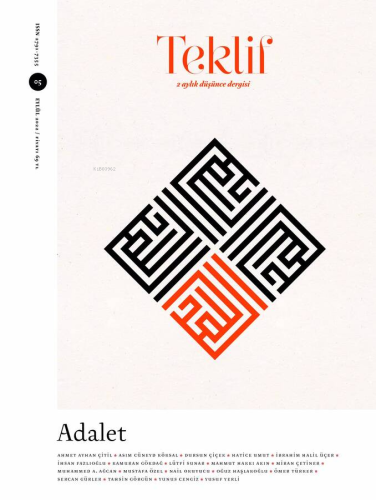 Teklif 5. Sayı;2 Aylık Düşünce Dergisi