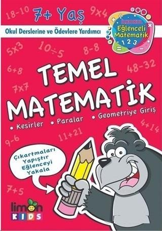 Temel Matematik - İlk Okul Eğlenceli Matematik; Kesirler Paralar Geome