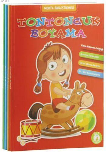 Tontoncuk Boyama Seti - Nokta Birleştirmeli (4 Kitap)