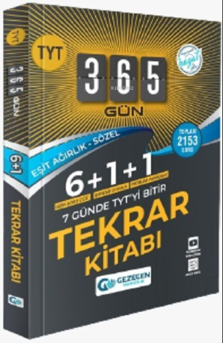 TYT KAMP KİTABI 6+1+1 TEKRAR KİTABI (EŞİT AĞIRLIK-SÖZEL)