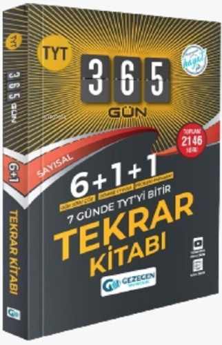 TYT KAMP KİTABI 6+1+1 TEKRAR KİTABI (SAYISAL)