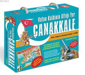 Vatan Kalbinin Attığı Yer Çanakkale (10 Kitap); 57 x 82 Ebatlarında Ça