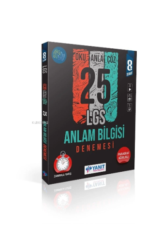 Yanıt 8. Sınıf Anlam Bilgisi 25 Deneme