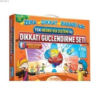 Yeni Neuro-Via Sistemi ile Dikkati Güçlendirme Seti 6 Yaş (3 Kitap)