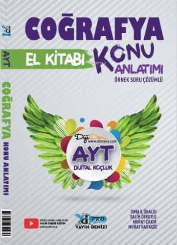 Yks Ayt Pro El Kitabı K.A. Coğrafya - 2022