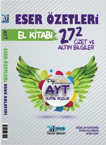 Yks Ayt Pro El Kitabı K.A. Eser Özetleri - 2022