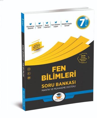 Zeka Küpü Yayınları 7. Sınıf Fen Bilimleri Soru Bankası Zeka Küpü